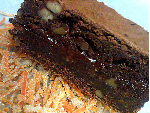 Zen brownies: Ohmm uum yum.