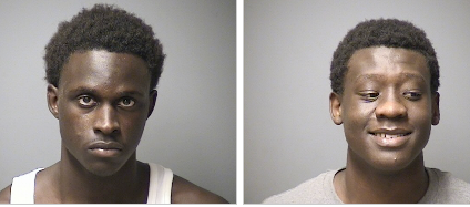 Lwoki Loki, left, and Richard Stout.