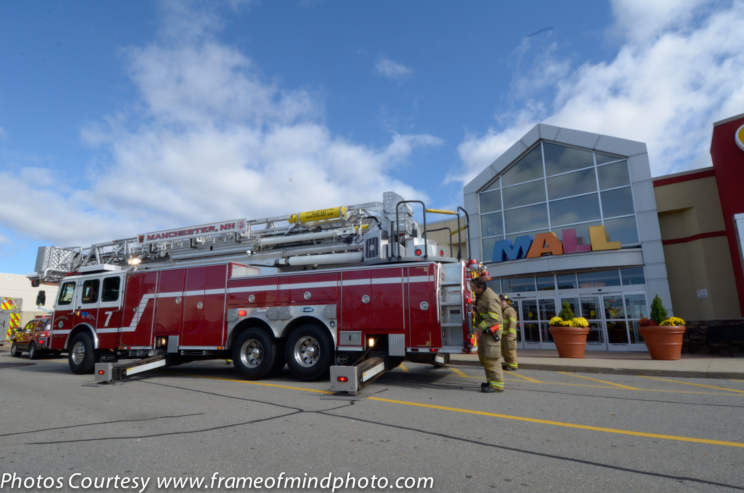 Mall of NH evacuation.