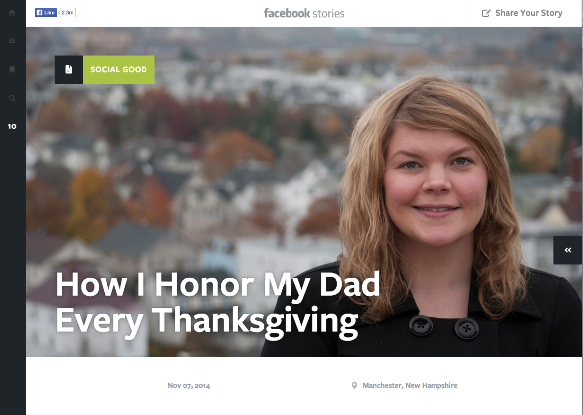 Amanda Bouldin's Shire Sharing as featured on Facebookstories.com.