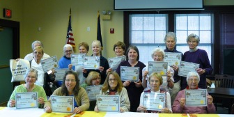Three cheers for these dedicated quilters.