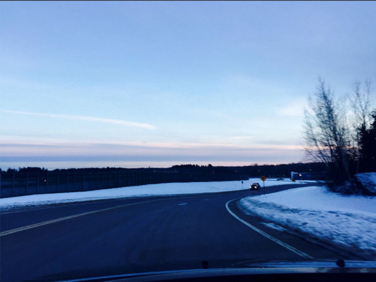 Peaceful sky over South Willow Street Jan. 26,