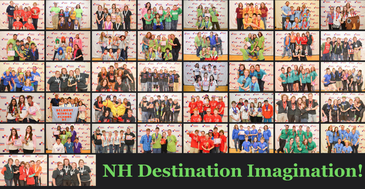 NH Destination Imagination teams from 2014.