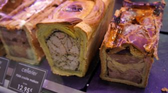 One of many exquisite pates in Lyon.