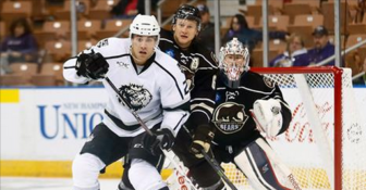 Monarchs winning streak was snapped in Hershey, PA Saturday night.