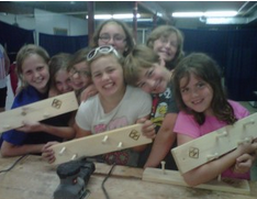 Girls at Work in NH.