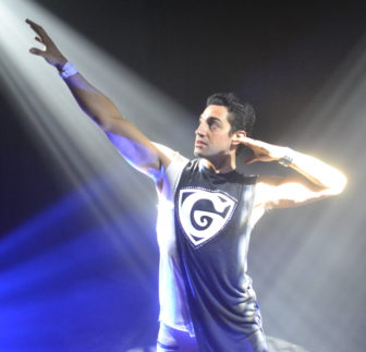 Jared Troilo is playing the role of Jesus in "Godspell" at the Palace Theatre.