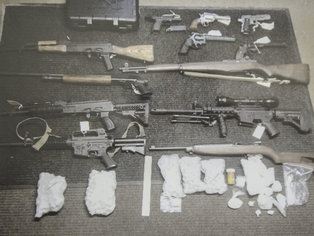 Huge drug bust nets 3.5 kilos of heroin, cocaine, painkillers guns ...