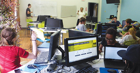 Technology & Innovation Academy in Action at SEE Science Center.