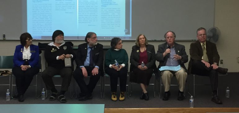 NH State Reps, from left: Efstathia Booras - D Hillsborough 33 David Murotake - R - Hillsborough 32 Martin Jack - D - Hillsborough 36 Suzanne Harvey - D Hillsborough 29 C. Lee Guerette - D - Hillsborough 33 Kenneth Gidge - D - Hillsborough 33 Daniel Hansberry – D- Hillsborough 35