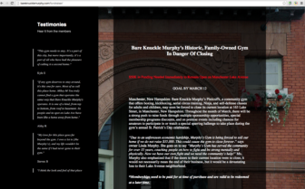 Murphy's Bare Knuckle Fisticuffs fundraising page.