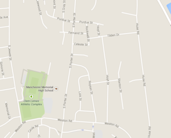 Area where police made aarrest after a report of prowlers checking parked cars.