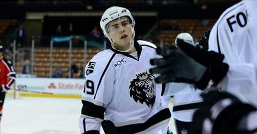 Game 1 goes to the Manchester Monarchs.