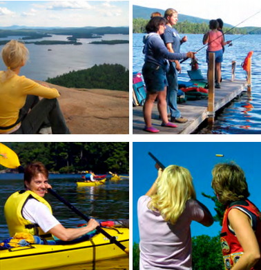 Win a Be an Outdoor Woman scholarship.