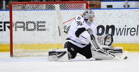 Patrik Bartosak stopped a career-high 42 shots for a 3-2 win.
