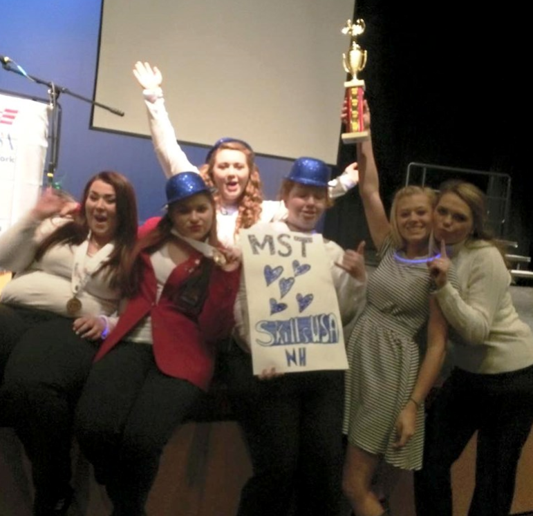 From left: Taitum Keough , Caitlin Hand,  Breanna Picard, Logan Kerney,  Kelsee Jacobs, Leanne Geiger.