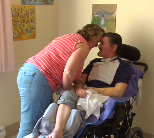 Michael Farley and his wife, Ja