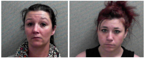 Twyla Lawver, left, and Tayla Lawver.