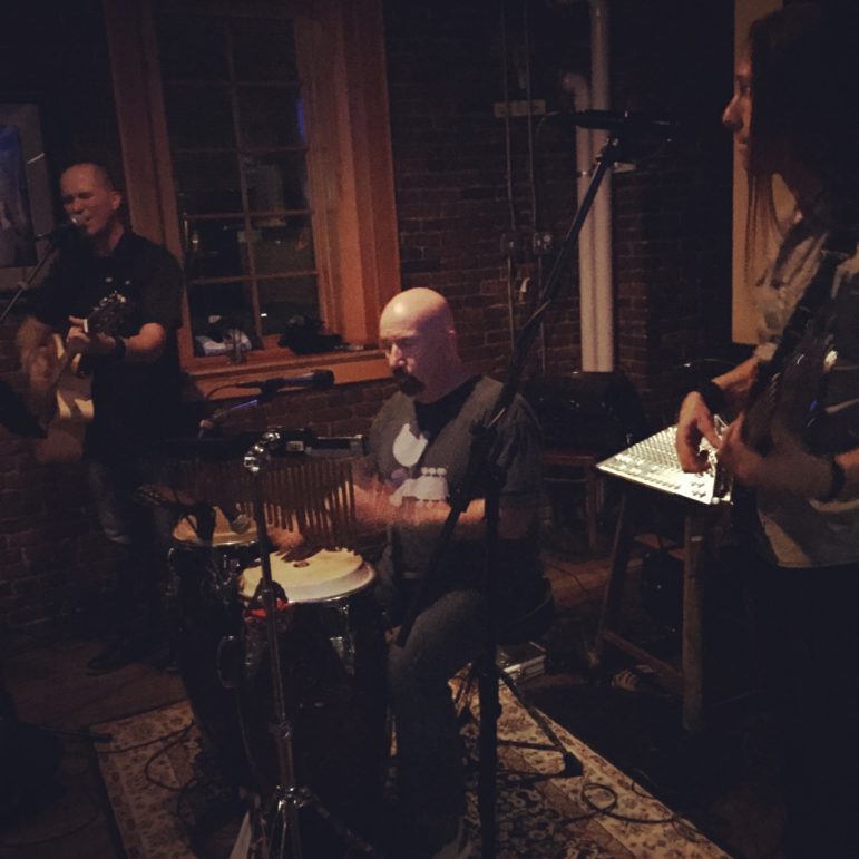 Josh Logan, Paul Costley and Nate Comp reunite for Open Mic Night at the Wild Rover.