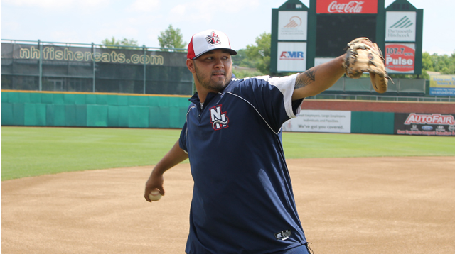 Dustin Antolin dealt a shutout frame of relief in the loss for New Hampshire.