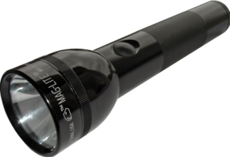 Anderson is accused of assaulting Bell with a flashlight, like this Maglight.
