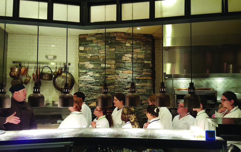 MST Culinary Arts students chatted with Chef Chris Volkmann during a visit to The Copper Door on June 1st.