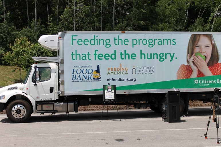 New refrigerated box truck, gifted to the NH Food Bank by Citizens Bank in June of 2015.