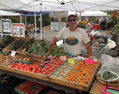 Charlie Reid, president of the Manchester Farmers' Market.