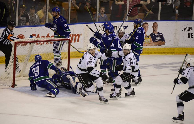 Nic Dowd scores the winning goal as Monarchs now lead the series, 2-0.