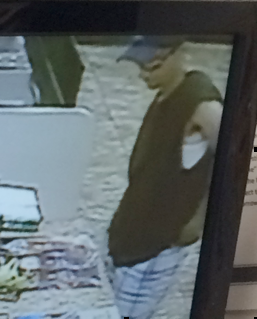 Police are looking for this man in connection with an attempted armed robbery at Dunkin Donuts on Granite Street.