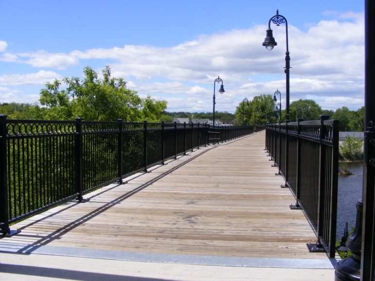 Hands Across the Merrimack Bridge.