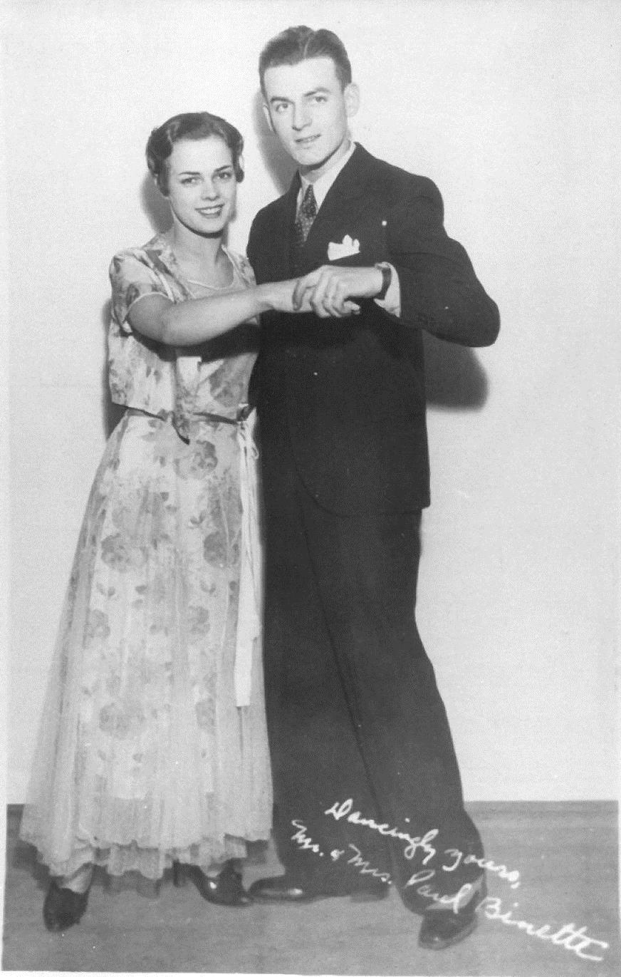 Manchester's reigning king and queen of dance, Paul and Irene (Lambert) Binette.