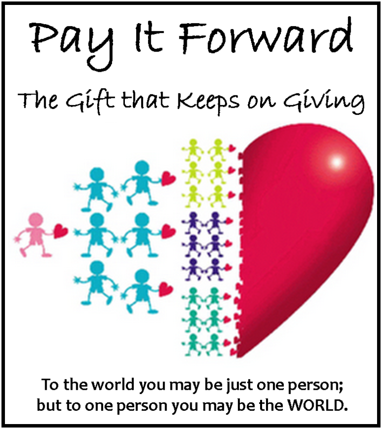 Pay it Forward heart