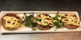 F_ Crab cakes