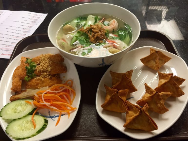 Diner Greg Pierce recreated his first-ever Golden Bowl meal to celebrate their grand reopening on Lake Avenue.