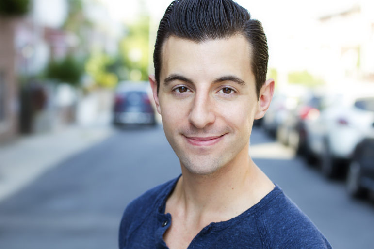 Jared Mancuso, aka Buddy Holly, now playing at the Palace Theatre.