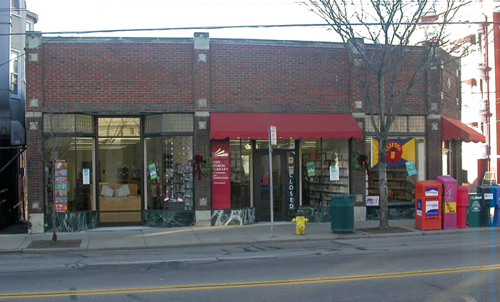 How about a storefront library? 