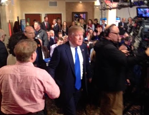 I was an eyewitness to the show that is Donald Trump for President: Apprentice Edition.