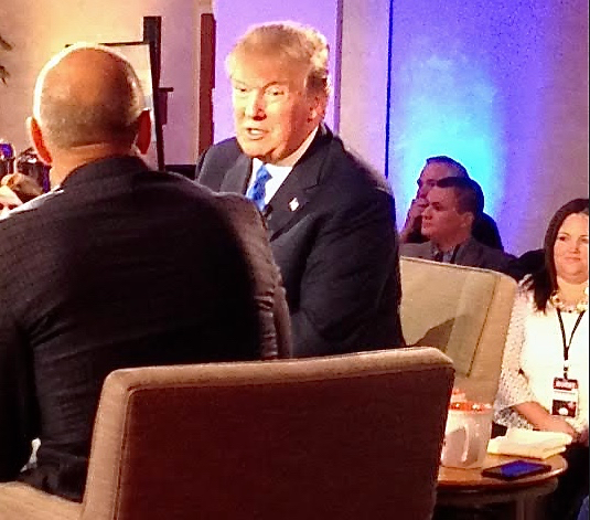 Donald Trump: Likes to wear jeans, drive his own car and eat McDonald's food.