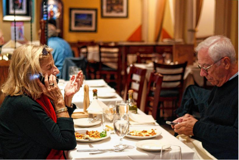  The joy of phubbing: Who says “phone snubbing” is bad for a marriage? It's not exactly shocking to see a couple more engaged with their devices than each other during dinner. But is it really bad for their relationship? It's not exactly shocking to see a couple more engaged with their devices than each other during dinner. But is it really bad for their relationship? It's not exactly shocking to see a couple more engaged with their devices than each other during dinner. But is it really bad for their relationship? 