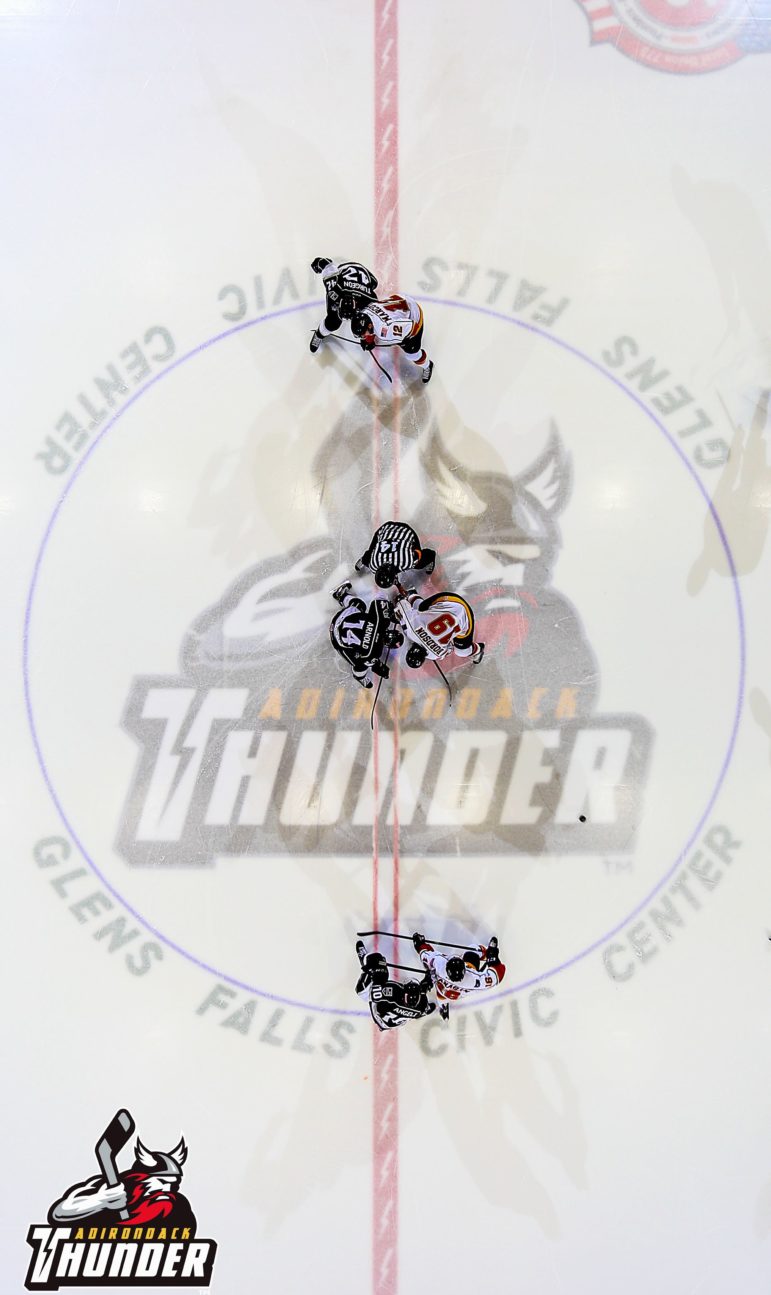 Aerial view of the action Oct. 25.