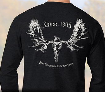 Moose skull long-sleeve T-shirt - $17.