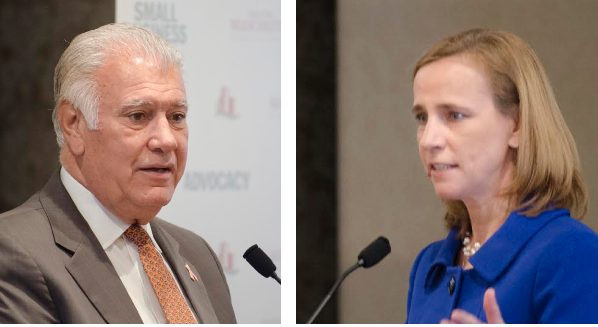 Mayor Ted Gatsas and Alderman Joyce Craig.