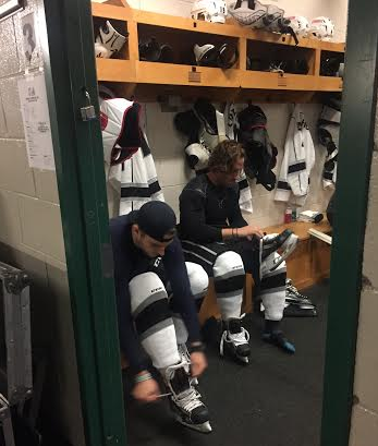 Suiting up for their first game of the preseason.