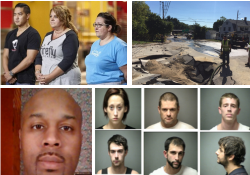 Crime, cupcakes and charity let this week's top story list.