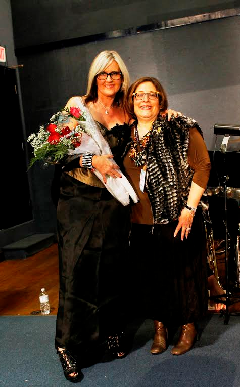 Pictured (l to r) Kriss Blevins, of Kriss Cosmetics and  Sedra Michaelson of CCH, a Wolters Kluwer Business worked for months to plan a day-time fashion show in support of Families in Transitions new emergency family shelter and resource center.