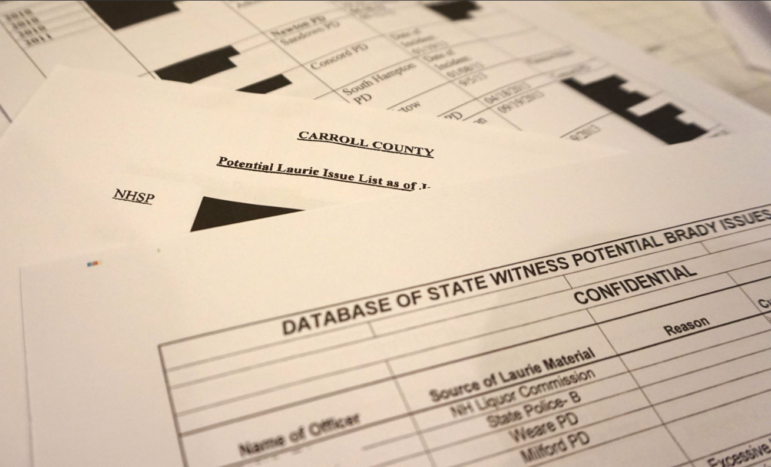 All 10 New Hampshire county attorneys keep a list of potentially dishonest police officers called "Laurie" lists.