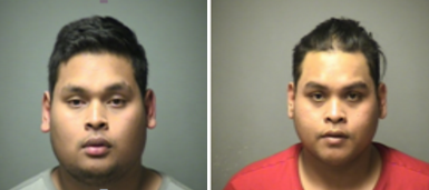 Owm left, and Leng, right, of Nashua.