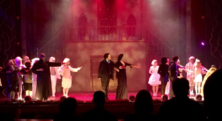 Standing ovation for the cast and crew of "The Addams Family."