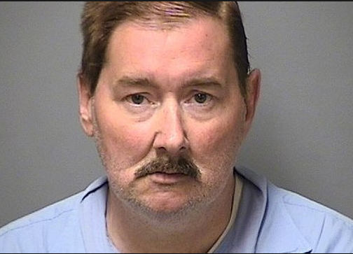 Leeland Eisenberg, following arrest by Manchester Police in April of 2013.